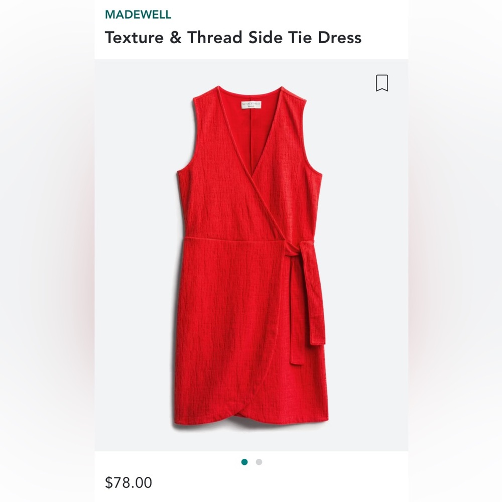 Red Wrap Dress